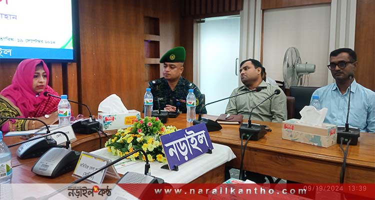 নড়াইলে বাজার ও দ্রব্যমূল্য মনিটরিং জোরদার করতে মতবিনিময়