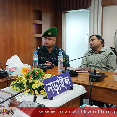 নড়াইলে বাজার ও দ্রব্যমূল্য মনিটরিং জোরদার করতে মতবিনিময়