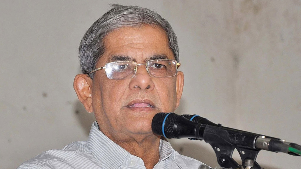 রাতে দেশে ফিরছেন মির্জা ফখরুল