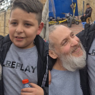 পাচার করা শুক্রানুতে জন্ম, ছেলের সাথে ফিলিস্তিনি বাবার প্রথম দেখা