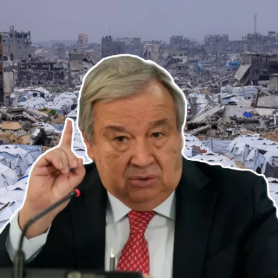 ফিলিস্তিন রাষ্ট্র প্রতিষ্ঠা ‘পুরস্কার নয়, অধিকার’: জাতিসংঘ মহাসচিব