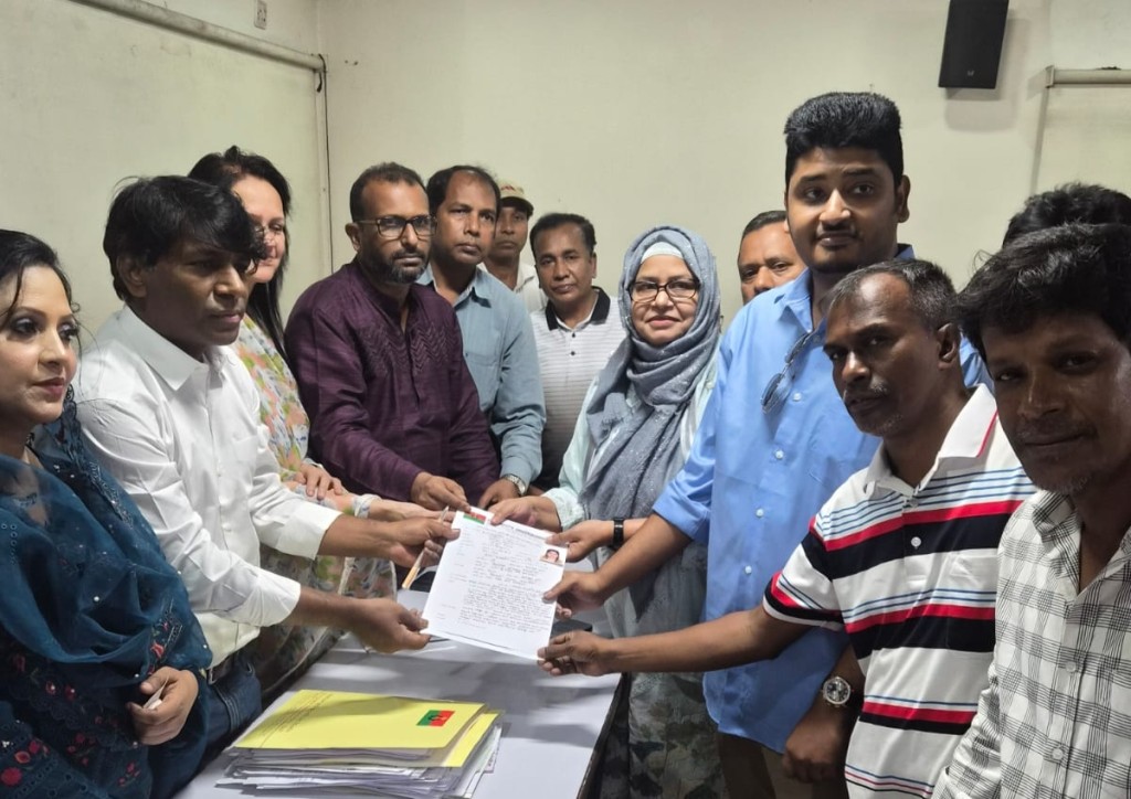 সংরক্ষিত মহিলা আসনে বিএনপি’র মনোনয়ন ফরম জমা দিলেন নাসিমা আক্তার কল্পনা