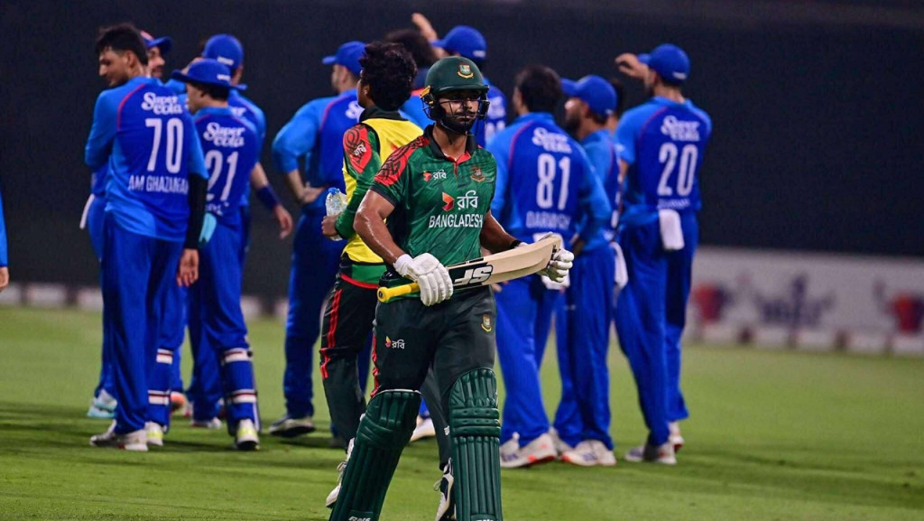 ১০৯ রানেই অলআউট বাংলাদেশ, দাপুটে সিরিজ জয় আফগানদের