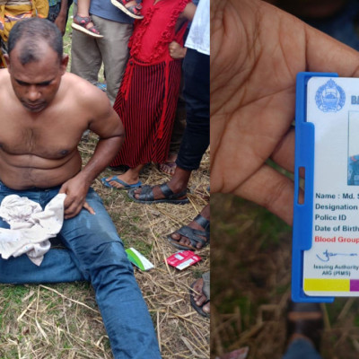 গৃহবধূর গোসলের ভিডিও ধারণের সময় পুলিশ সদস্য আটক