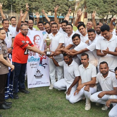 শহীদ প্রেসিডেন্ট জিয়াউর রহমান-এর স্মরণে ঢাকা জেলা পুলিশে জিয়া ভলিবল টুর্নামেন্টের সমাপ্তি