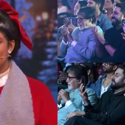 ঐশ্বরিয়া কন্যার নাচ দেখে মুগ্ধ অমিতাভ, ভিডিও ভাইরাল