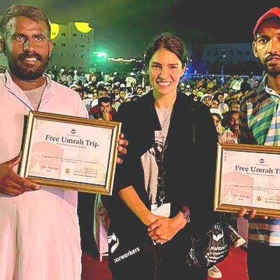 শ্রমিকদের বিনামূল্যে ওমরাহ করার সুযোগ করে দেন সৌদির এ নারী
