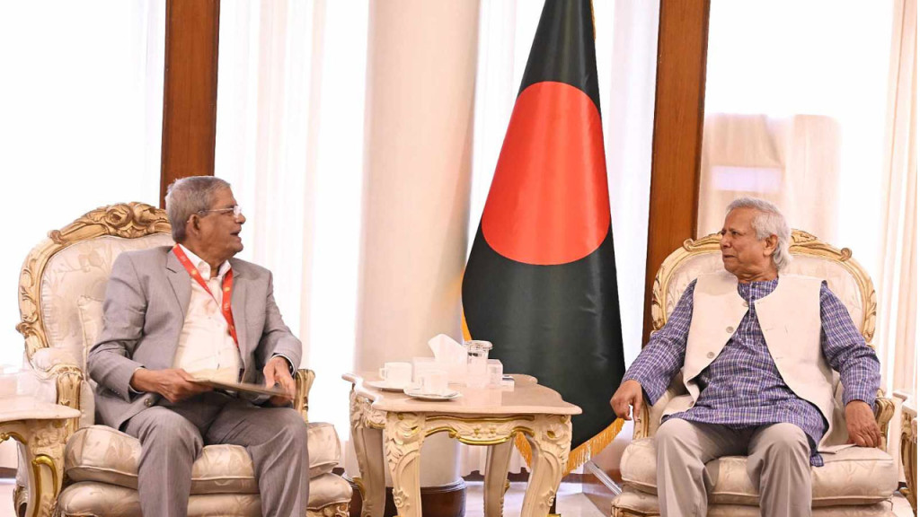 প্রধান উপদেষ্টার সঙ্গে বৈঠক করতে যমুনায় বিএনপির প্রতিনিধি দল