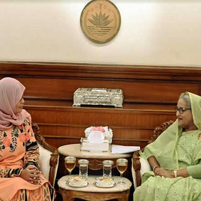 বাংলাদেশে মালয়েশিয়ার পেরোডুয়া গাড়ি তৈরির আমন্ত্রণ প্রধানমন্ত্রীর