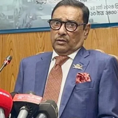 মির্জা ফখরুলের কাছে বিএনপির অবস্থান জানতে চান কাদের