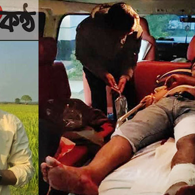 নড়াইলে এক সাংবাদিককে কুপিয়ে গুরুতর জখম করেছে সন্ত্রাসীরা