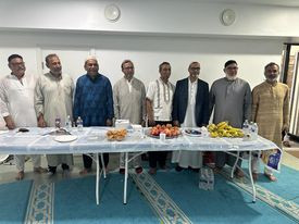 মেয়র জ্যোৎস্না ইসলাম নিউবারি পার্ক মসজিদে শপথ গ্রহণ