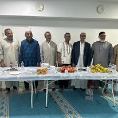 মেয়র জ্যোৎস্না ইসলাম নিউবারি পার্ক মসজিদে শপথ গ্রহণ