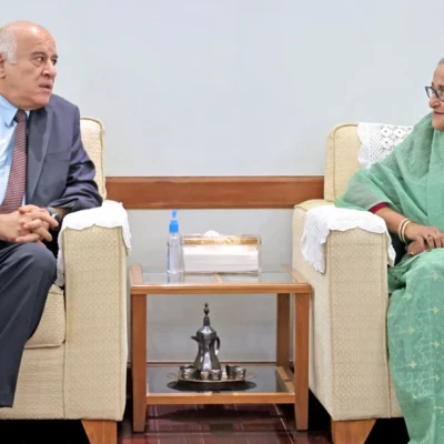 গাজায় হত্যাকাণ্ড বন্ধে কোনো পদক্ষেপ না নেওয়া দুঃখজনক: প্রধানমন্ত্রী