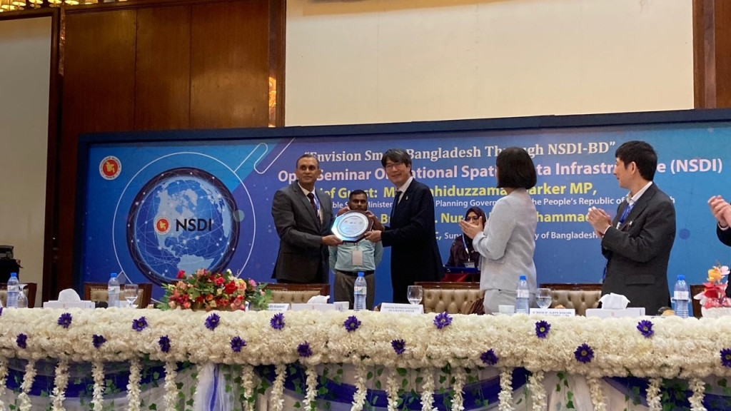 *জাতীয় ভূ-স্থানিক উপাত্ত অবকাঠামো তৈরিতে বাংলাদেশ জরিপ অধিদপ্তরের সাথে একযোগে কাজ করবে জাইকা*