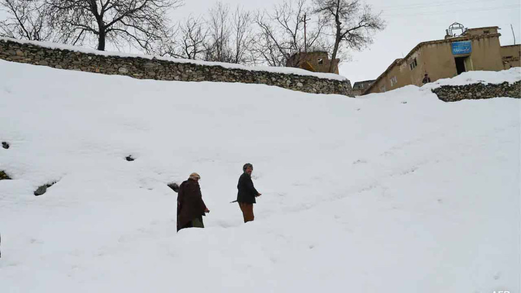 আফগানিস্তানে ব্যাপক তুষারপাত, নিহত অন্তত ১৫