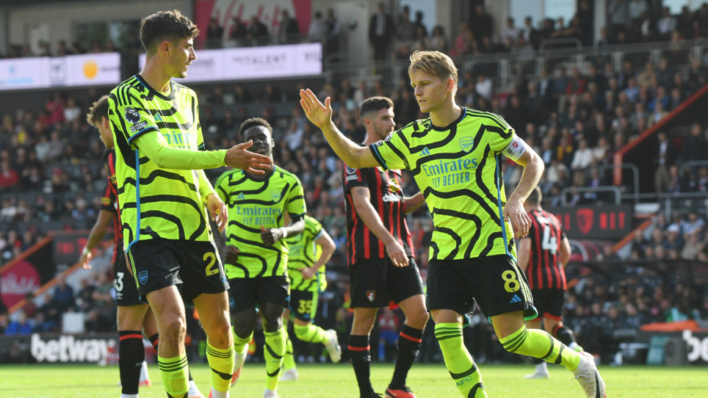 জায়ান্ট বধের রাতে বড় জয় আর্সেনালের