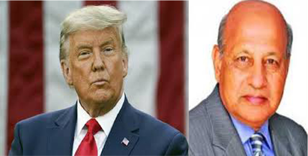 ডোনাল্ড ট্রাম্পকে মেজর মান্নানের অভিনন্দন