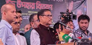 বিএনপি ক্ষমতায় গেলে গোটা বাংলাদেশ গিলে খাবে : ওবায়দুল কাদের