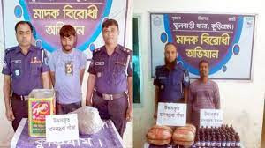 কুড়িগ্রামে দুই মাদক কারবারি গ্রেফতার