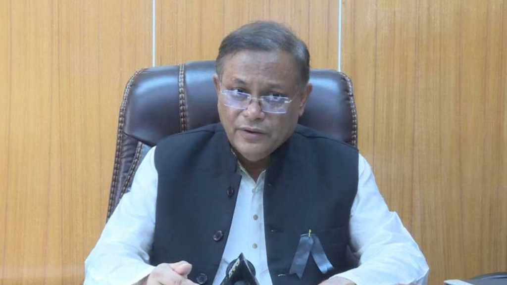 বিএনপি থাকলে রাজনীতির মাঠ কলুষমুক্ত হবে না : তথ্যমন্ত্রী