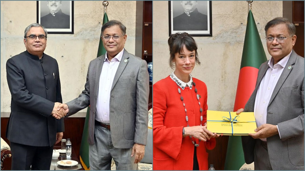 পররাষ্ট্রমন্ত্রীর সঙ্গে লিন্ডে ও বিমসটেক মহাসচিবের সাক্ষাৎ