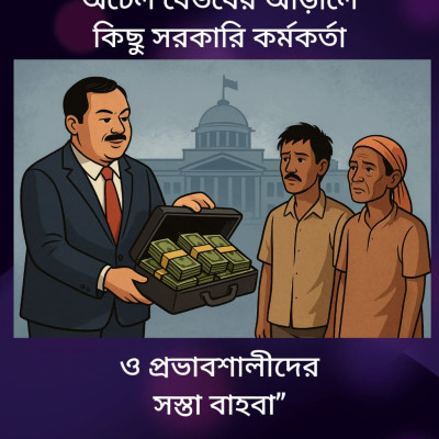 কিছু সংখ্যক চাকরিজীবীদের অর্থবৈভব, নাগরিক সচেতনতা ও বৈষম্যের বাস্তবতা!