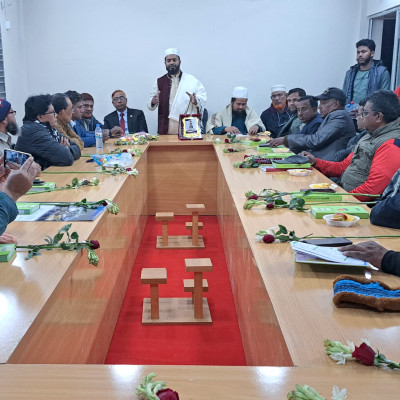 নড়াইল প্রেসক্লাবের এডহক কমিটির সাথে জামায়াতের মতবিনিময়