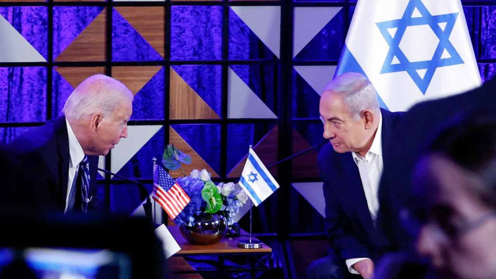 নেতানিয়াহুকে ফোন বাইডেনের, ৩ দিন যুদ্ধবিরতির আহ্বান