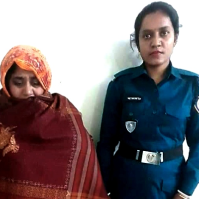 নড়াইল জেলা শ্রমিক ইউনিয়নের সম্পাদকের স্ত্রী মাদকসহ গ্রেফতার