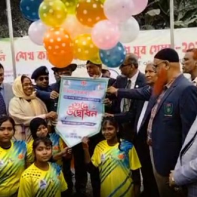 নড়াইলে শেখ কামাল ২য় বাংলাদেশ যুব গেমস উদ্বোধন