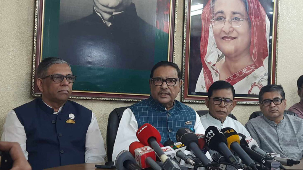 নির্বাচনের ট্রেন কারো বাধায় আর থামবে না: ওবায়দুল কাদের