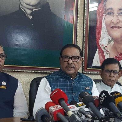 নির্বাচনের ট্রেন কারো বাধায় আর থামবে না: ওবায়দুল কাদের