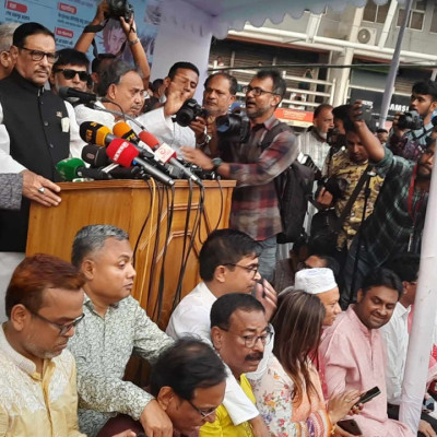 ফখরুলের পকেট গরম, মাল-পানি ভালো ঢুকেছে: ওবায়দুল কাদের