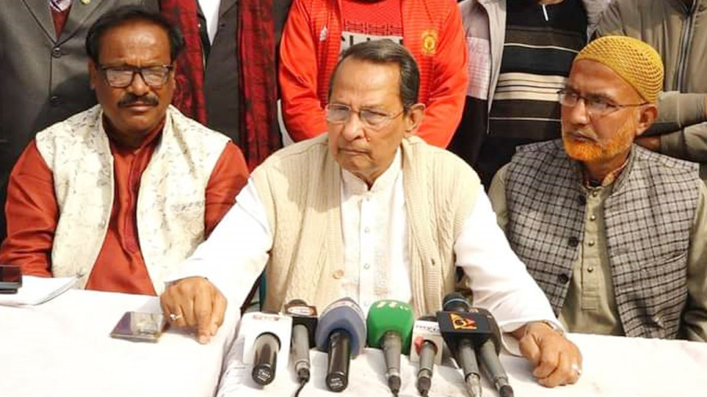 কারচুপির ভোটে পরাজিত হয়েছি : ইনু