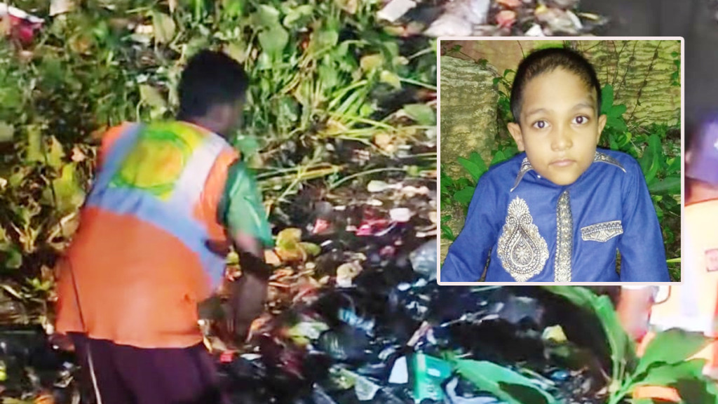 নালায় ৬ ঘণ্টা তল্লাশি চালিয়েও মেলেনি মাদ্রাসাছাত্রের সন্ধান