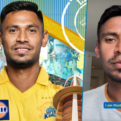 চেন্নাইকে কৃতজ্ঞতা জানিয়ে মুস্তাফিজের বার্তা