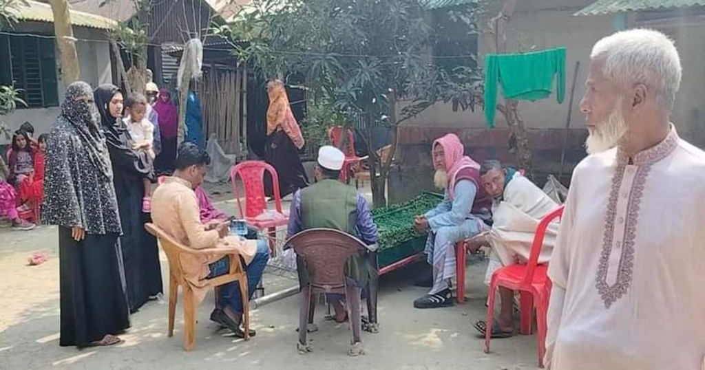 নড়াইলে ডোবা থেকে শতবর্ষী বৃদ্ধের লাশ উদ্ধার