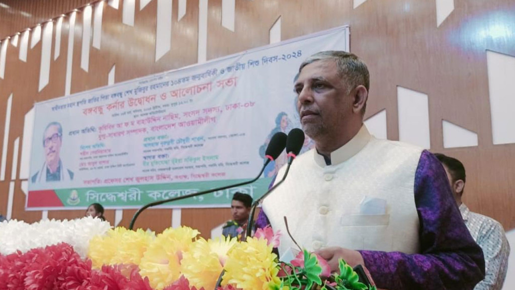 বিএনপি-জামায়াত সংগ্রামের নামে দুষ্কর্ম চালিয়ে যাচ্ছে : নাছিম