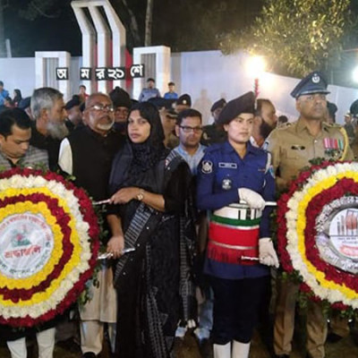 নড়াইলে মহান শহীদ দিবস ও আন্তর্জাতিক মাতৃভাষা দিবস পালিত