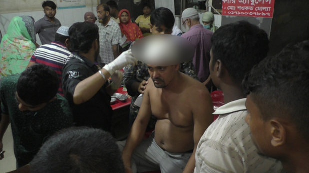 নড়াইলে একই পরিবারের ৬ জনকে কুপিয়ে আহত