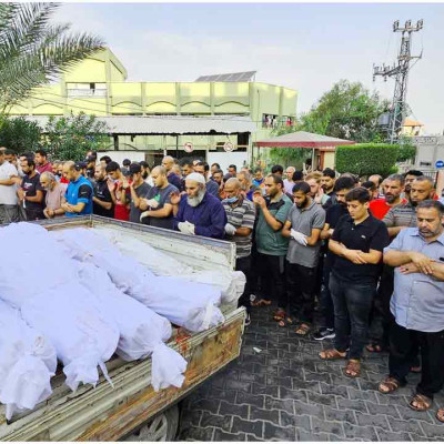 গাজায় নিহত ফিলিস্তিনির সংখ্যা ৭ হাজার ছাড়িয়েছে