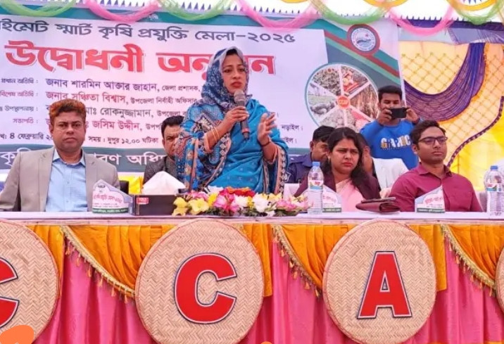 নড়াইলে ৩দিনব্যাপী ক্লাইমেট স্মার্ট কৃষি প্রযুক্তি মেলার উদ্বোধন