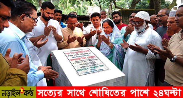 কালিদাস ট্যাঙ্কি পুকুরের নাম পরিবর্তন:‘লাল মিয়া পুকুর বিউটিফিকেশন’ কাজের ভিত্তিপ্রস্তর উদ্বোধন